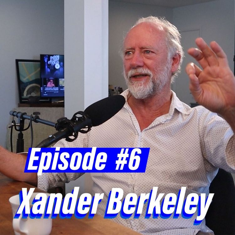 cover art for Episode #6 with Xander Berkeley