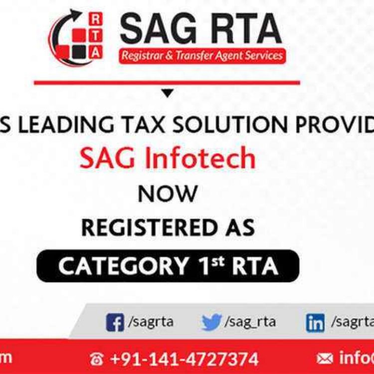 cover art for SAG RTA: Rajasthan's 1st Registrar and Share Transfer Agent