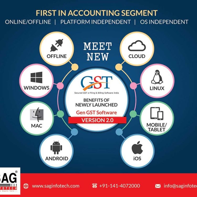 cover art for Get to Know About Benefits of Gen GST Software For Taxpayers & Traders