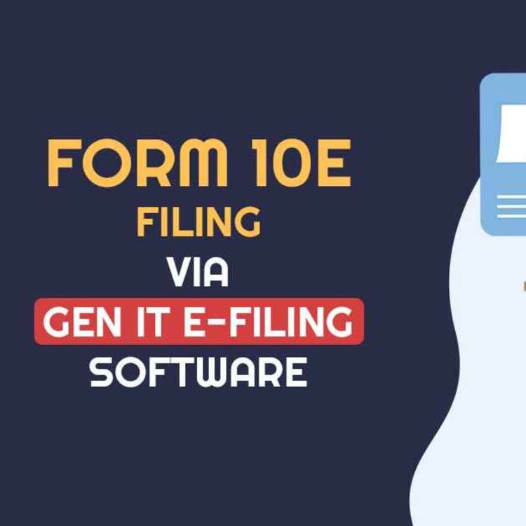 cover art for Complete Guide to File Form 10E Through Gen-IT Software