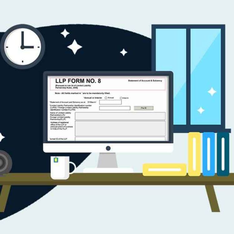cover art for Simplified Procedure for Filing LLP Form 8 Using Gen Complaw ROC Software