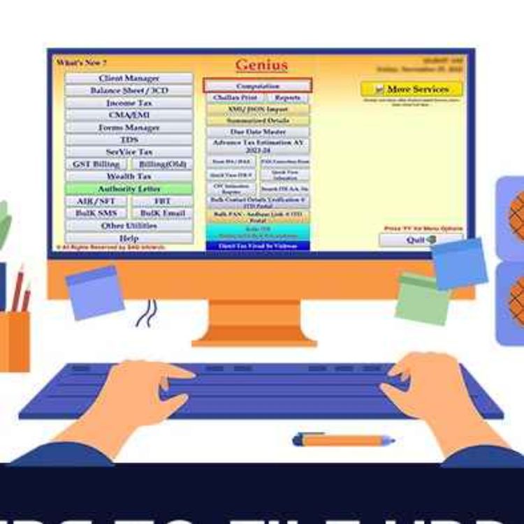cover art for How to File an ITR-U Return Using Genius Software