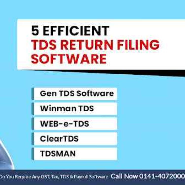 cover art for Top TDS Return Filing Software in India for Experts