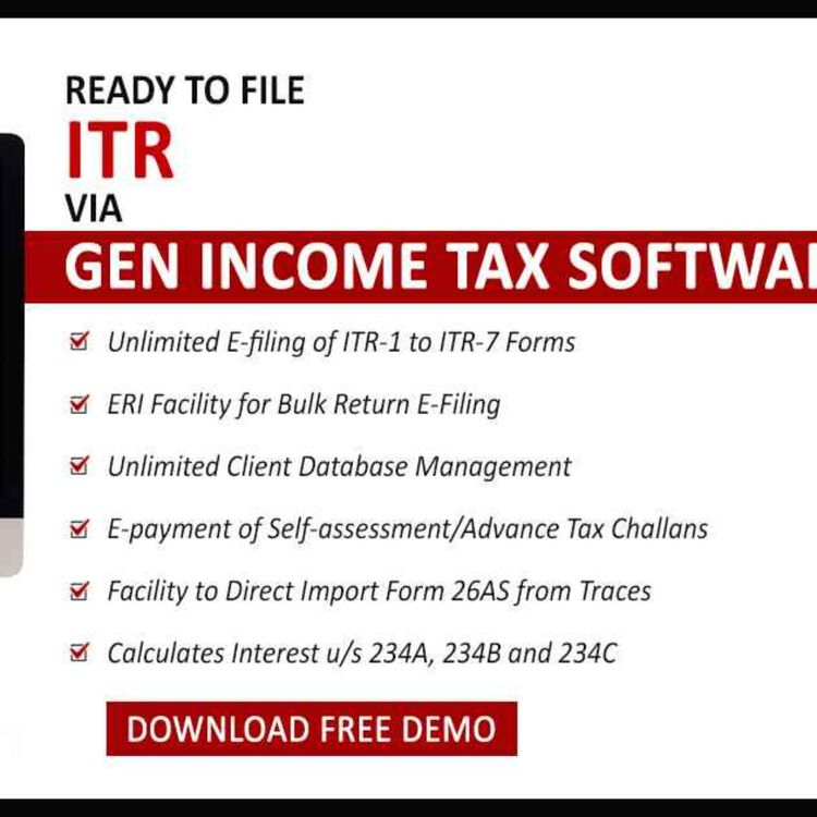 cover art for Summary of Gen Income Tax Software in India for CA and CS