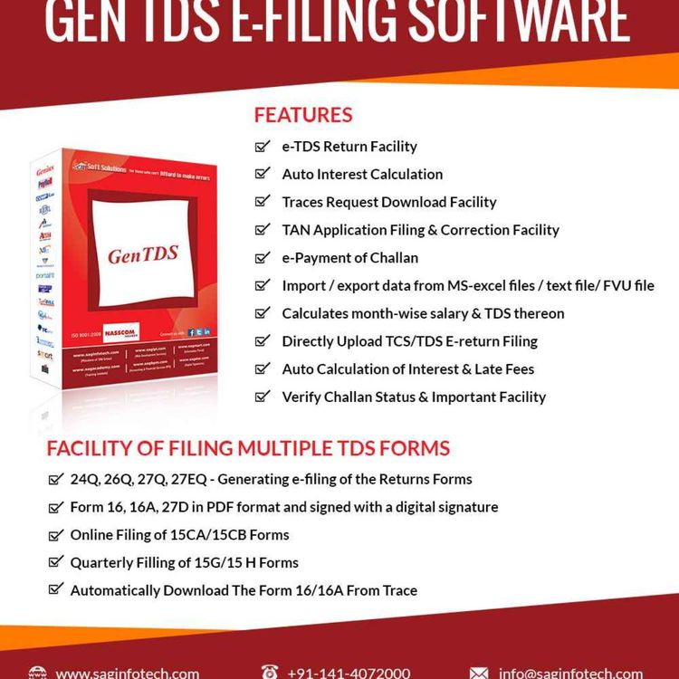 cover art for Know the Steps for Filing TDS Returns Using Gen TDS Software