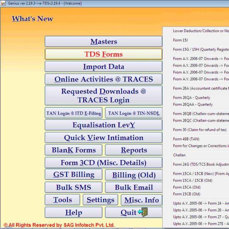 cover art for Gen TDS: Easy-to-Use Solution for TDS and TCS Return Filing in India