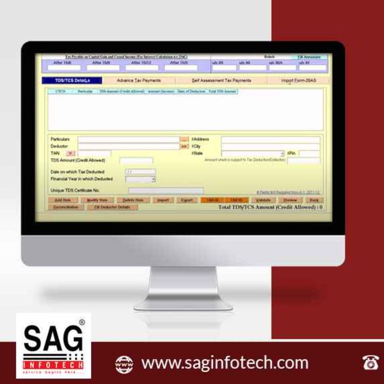 cover art for Simple Steps to Import and Download Form 26AS Using Gen IT Software