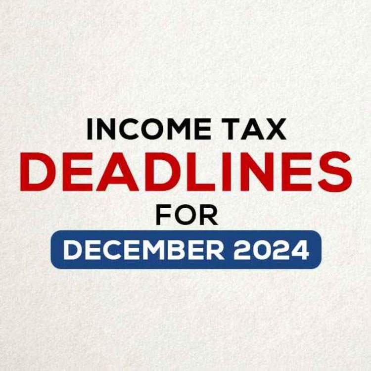 cover art for December 2024 Tax Calendar: TDS, Advance Tax, and More on the Govt IT Portal