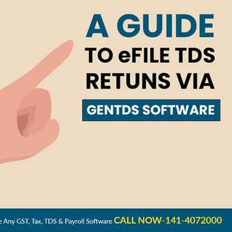 cover art for Easy Guide to File a TDS Return Through Gen TDS Software