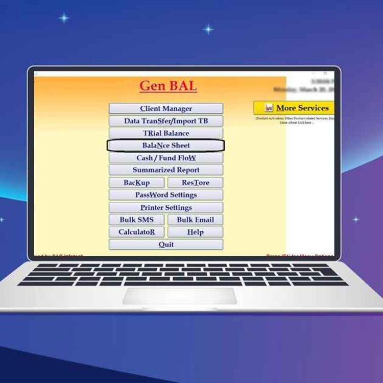 cover art for Simplified Approach to Access Company Auditor Report Using Gen Bal Software