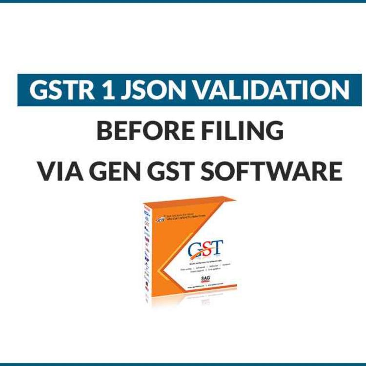 cover art for Understanding GSTR-1 JSON File and Its Validation Process Using Gen GST Software