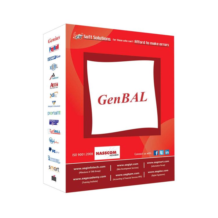 cover art for SAG Infotech Gen Bal Software for Tax Audit Management