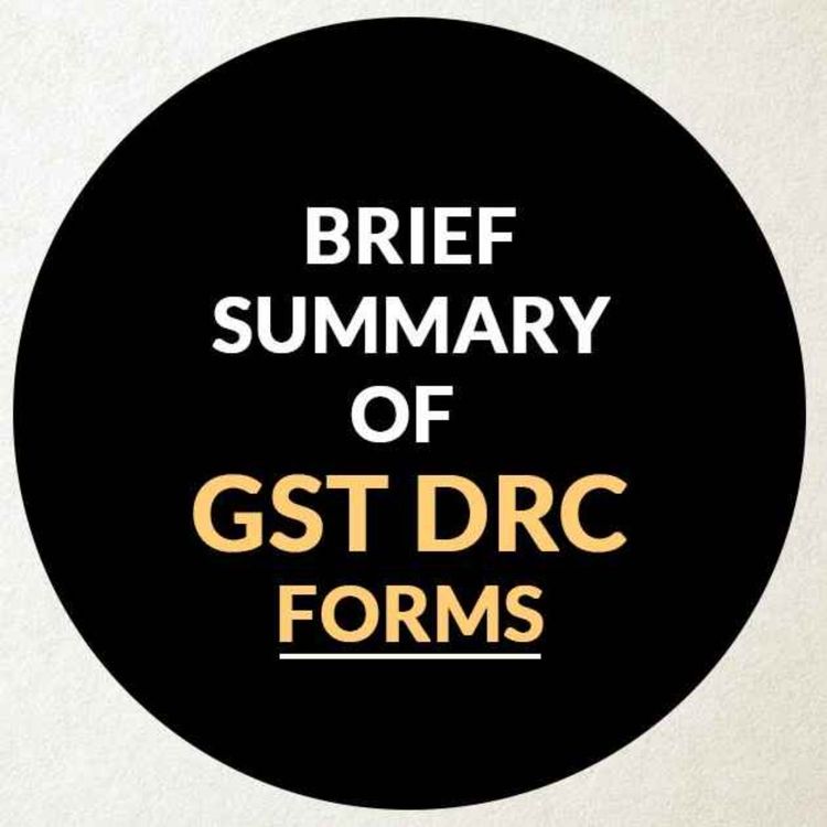 cover art for Everything You Need to Know About GST DRC Forms