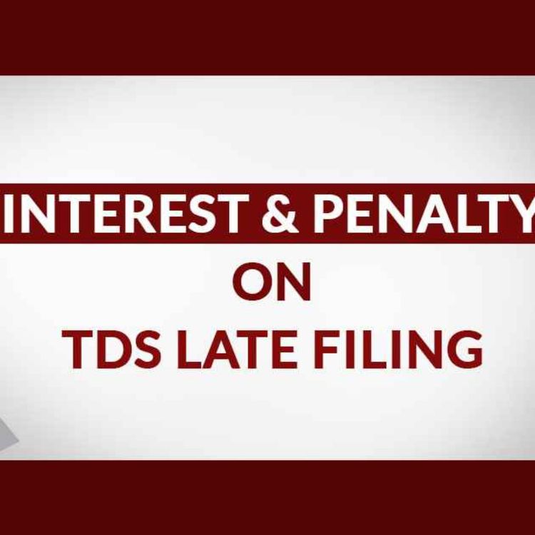 cover art for Detailed Summary of TDS Late Filing and Interest Penalties