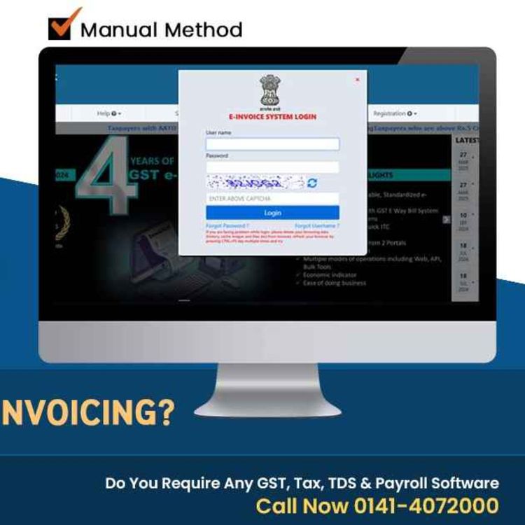 cover art for Gen GST Software or Manual: Which Is Better for E-Invoicing?