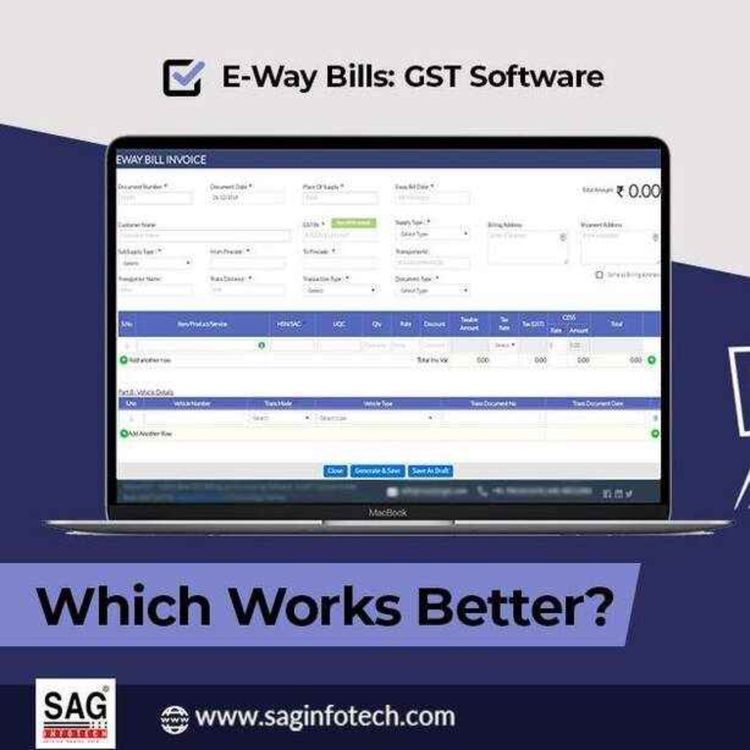 cover art for Which is the Best Option for Generating E-Way Bills: GST Software or Portal?