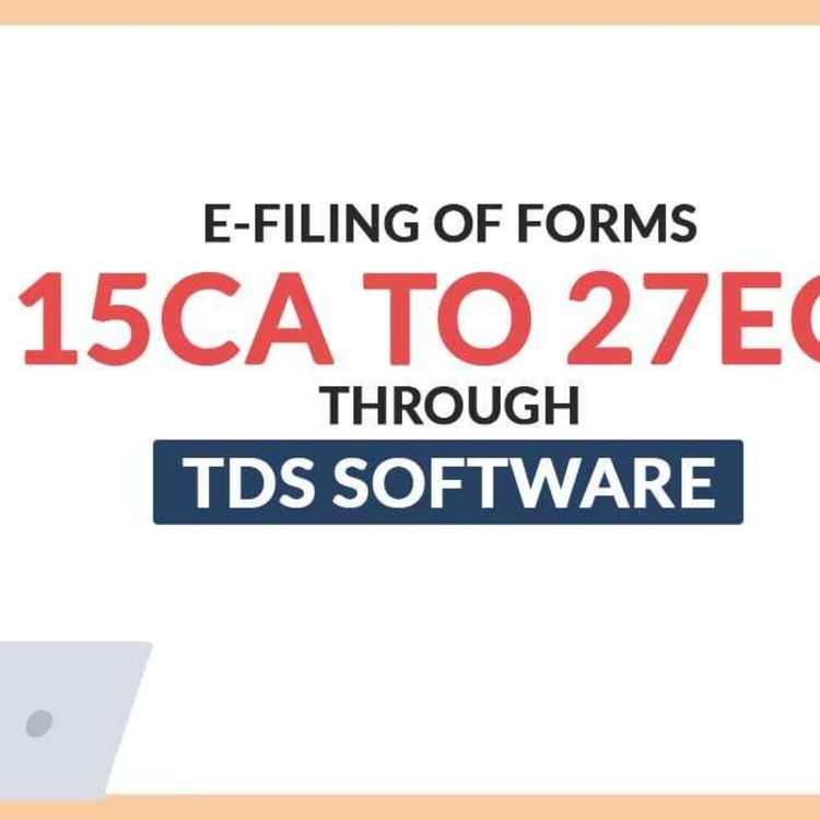 cover art for Simplify the TDS Form 27EQ to 15CA Using TDS Filing Software