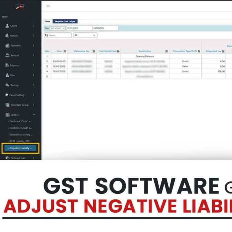 cover art for A Guide to Negative Liability Ledger Adjustments in GST Software