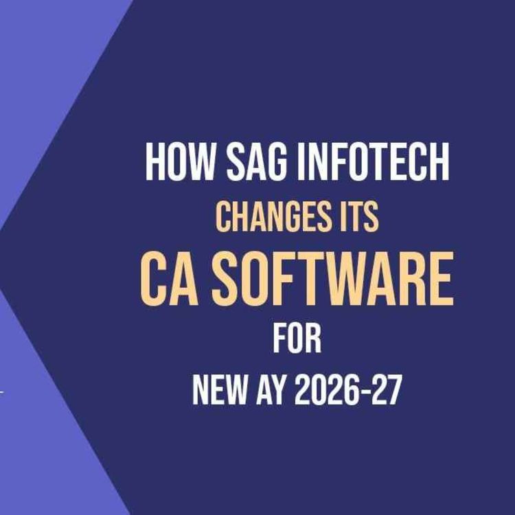 cover art for How Chartered Accountant Software Adapts to Changes AY 26–27 