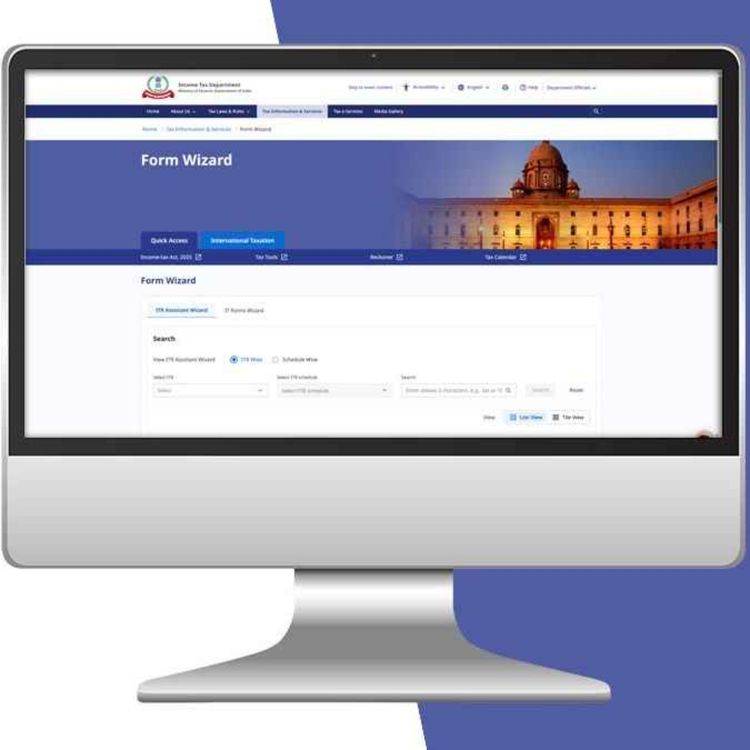 cover art for A Quick Guide to the New ITR Form Wizard for Taxpayers