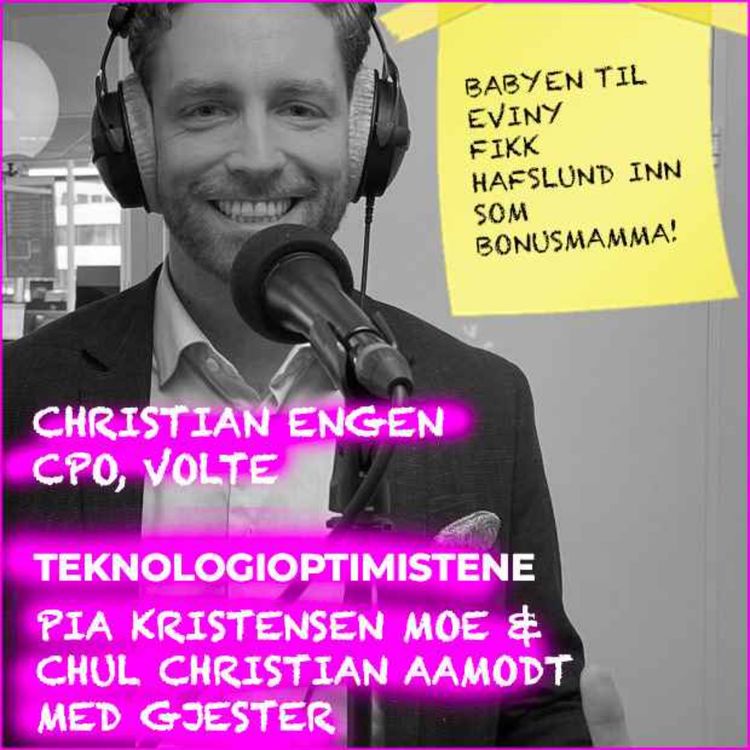 cover art for TEKNOLOGIOPTIMISTENE - Med Christian Engen, CPO, Volte