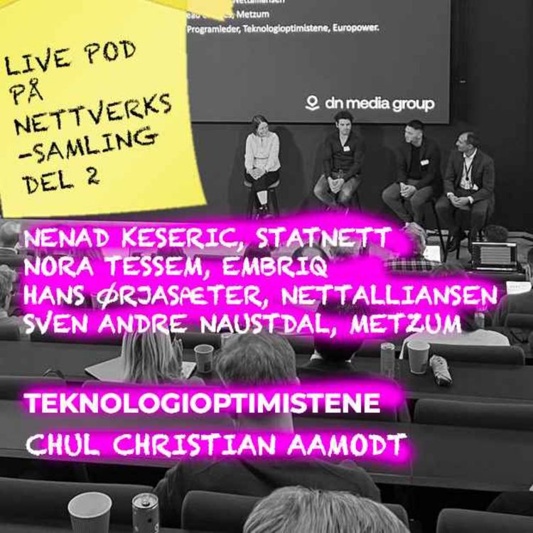 cover art for TEKNOLOGIOPTIMISTENE - Nettverkssamling hos Embriq - Del 2 - Hvordan kan it-leverandørene best mulig bidra til innovasjon i energibransjen?