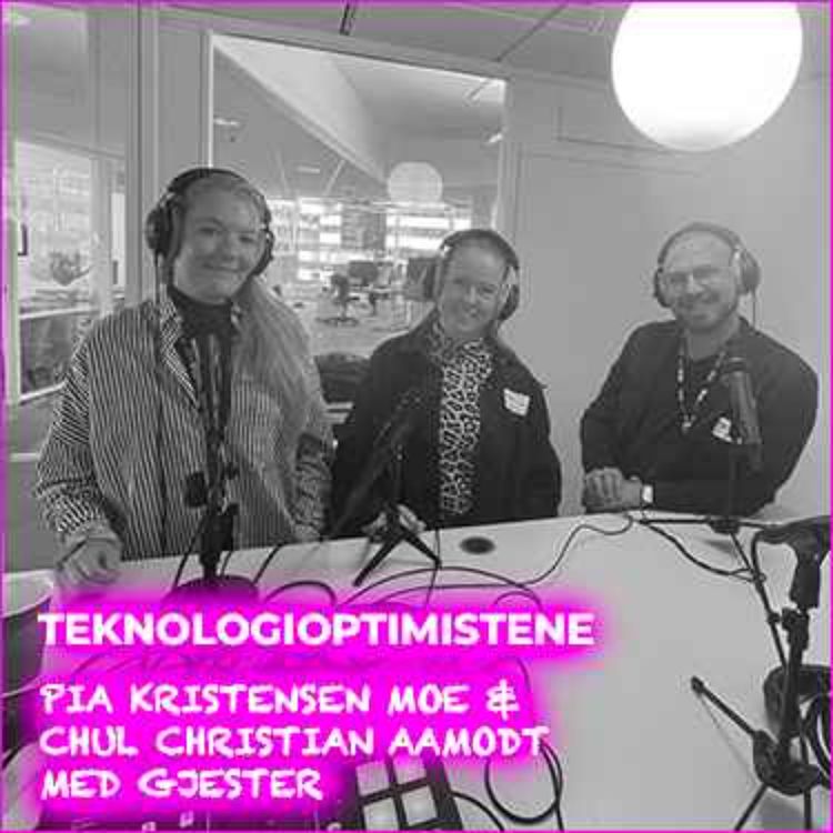 cover art for Teknologioptimistene - Med Kaja Boye Buxrud og Sander Eide, KUBE-studenter og Helle Collett Reffhaug, HR-rådgiver i Elhub og Statnett