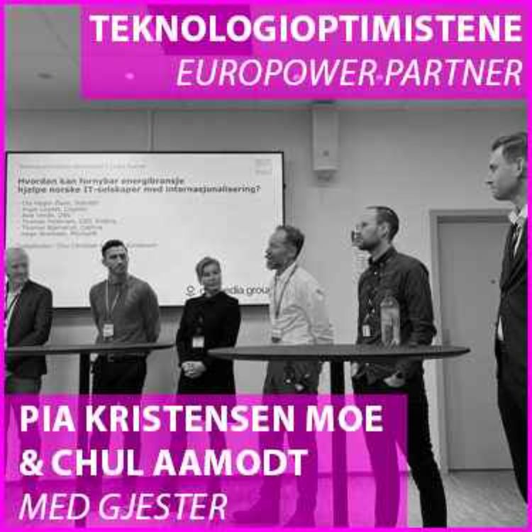 cover art for Teknologioptimistene live podcast fra nettverkstreff hos Statnett
