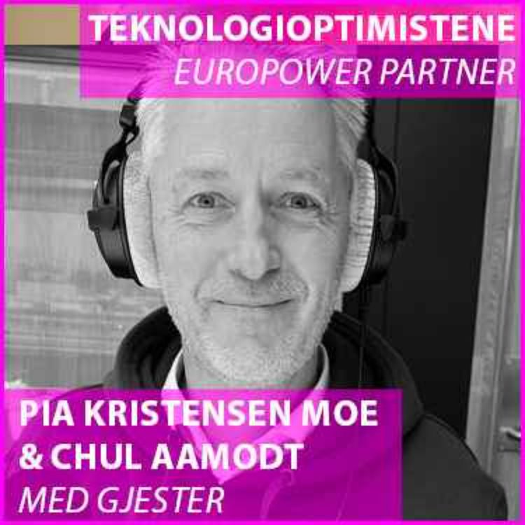 cover art for Teknologioptimistene med Anders H. Lier, Energi.AI