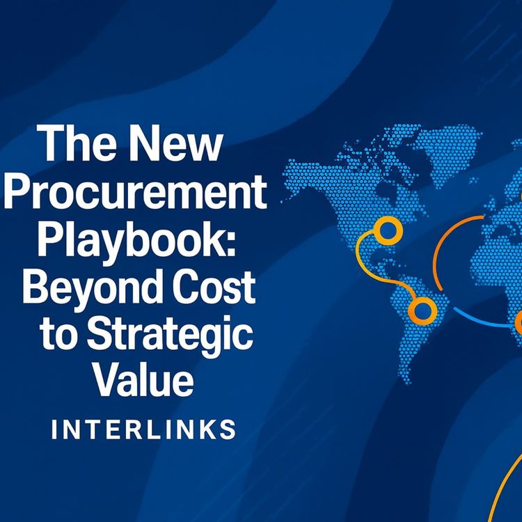 cover art for The New Procurement Playbook: Beyond Cost to Strategic Value