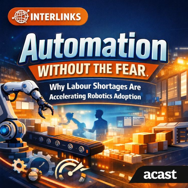 cover art for Automation Without the Fear: Why Labour Shortages Are Accelerating Robotics Adoption