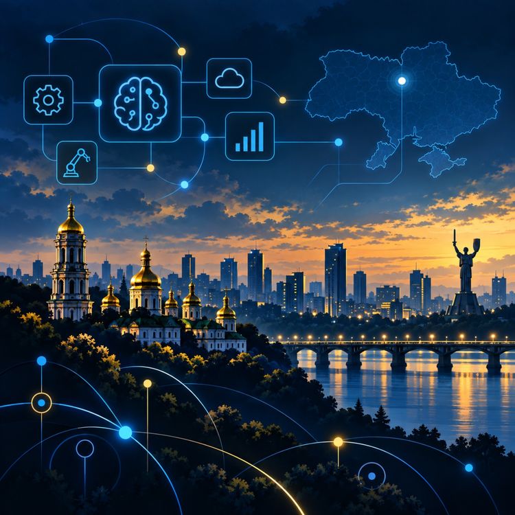 cover art for From AI Automation to Business Resilience: Building Robomate from Kyiv