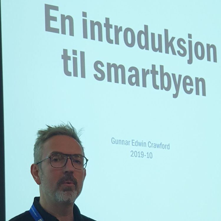 cover art for Gunnar Crawford, Smartbysjef Stavanger Smart City