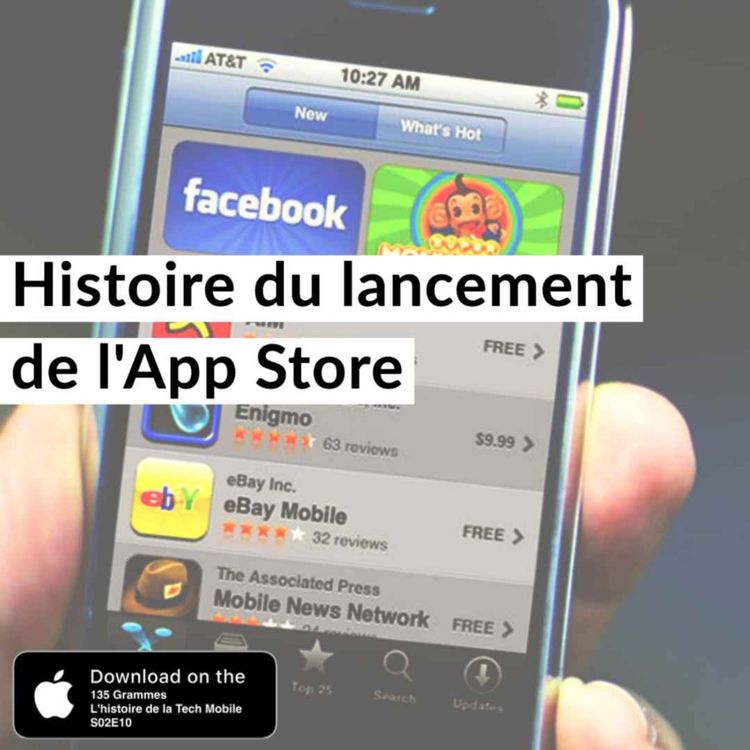 cover art for Histoire du lancement de l'App Store