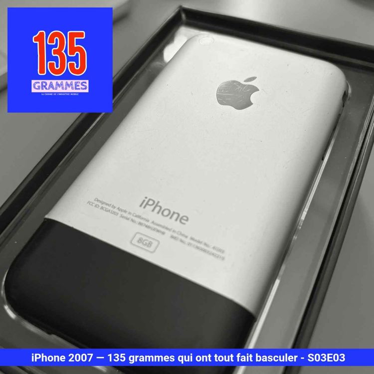 cover art for iPhone 2007 — 135 grammes qui ont tout fait basculer