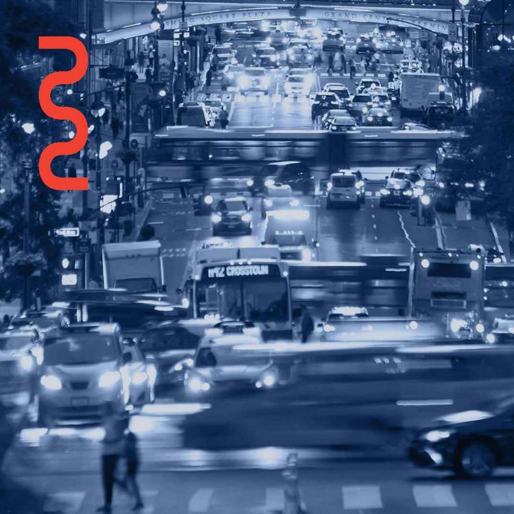 cover art for How cities can make ride-hailing services environmentally sustainable, with Animesh Animesh