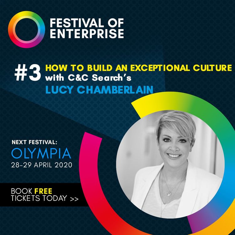 cover art for #3: How to build an exceptional culture with C&C Search’s Lucy Chamberlain