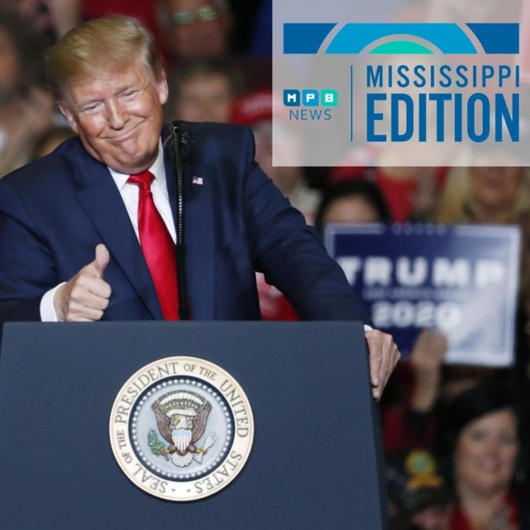 cover art for ME 11/4/19 - Trump in Tupelo | Byte Size Tech | SOS Candidates Watson and DuPree