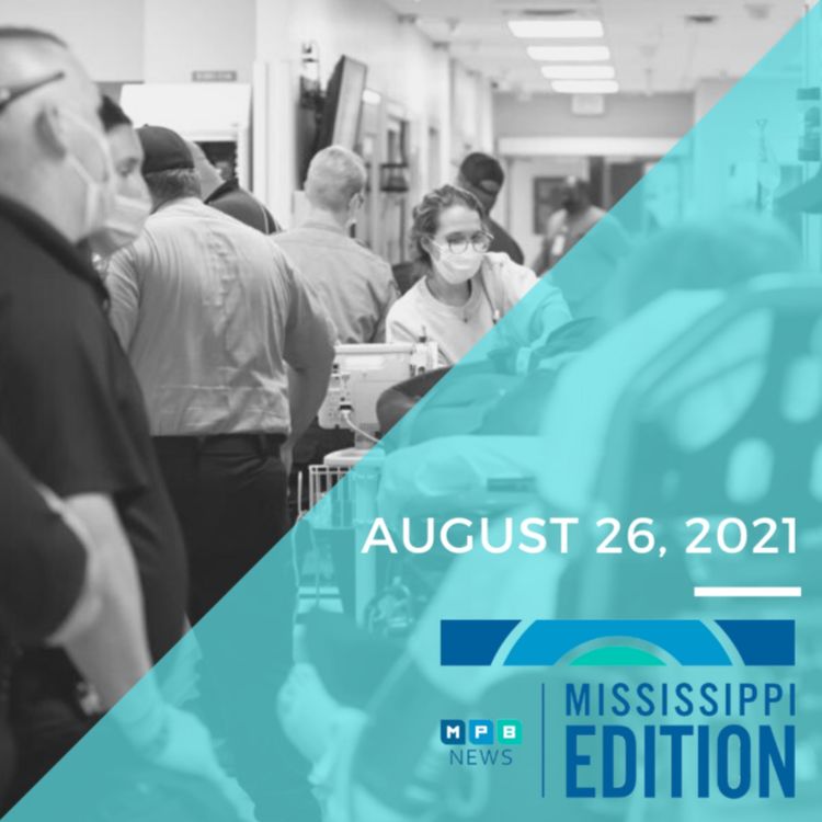 cover art for 8/26/2021 - COVID-19 | Hospitals | Trucking | Writer Richard Gaughran