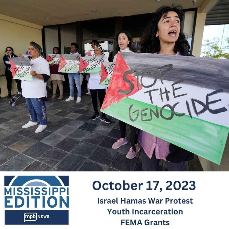 cover art for 10/17/2023: Israel Hamas War Protest | Youth Incarceration | FEMA Grants