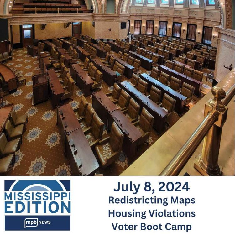 cover art for 07/08/2024: Redistricting Maps | Housing Violations | Voter Boot Camp