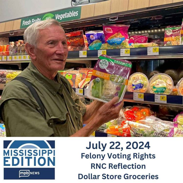 cover art for 07/22/2024: Felony Voting Rights | RNC Reflection | Dollar Store Groceries