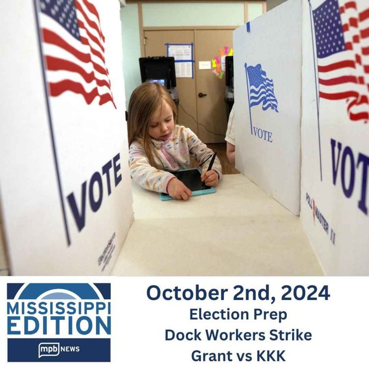 cover art for 10/02/2024: Election Prep | Dock Workers Strike | Grant vs KKK