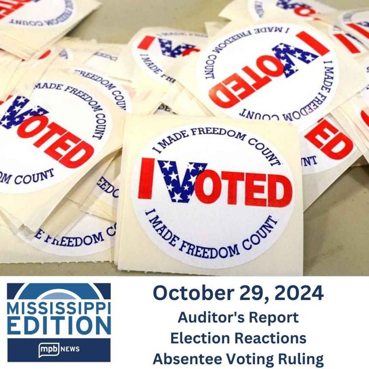 cover art for 10/29/2024: Auditor's Report | Election Reactions | Absentee Voting Ruling