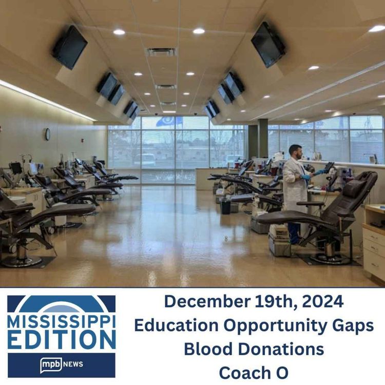 cover art for 12/19/2024: Education Opportunity Gaps | Blood Donations | Coach O