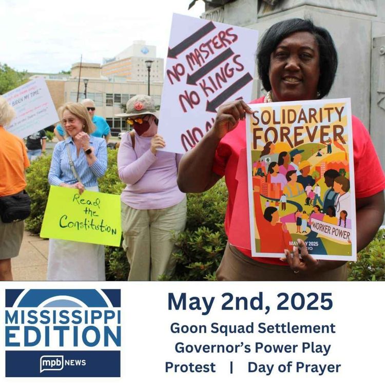 cover art for 5/2/2025: Goon Squad Settlement | Power Play | Protest | Day of Prayer