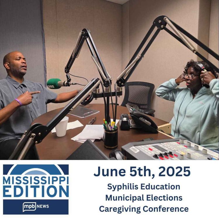 cover art for 06/05/2025: Syphilis Education | Municipal Elections | Caregiving Conference