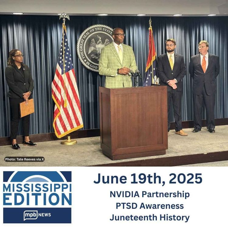 cover art for 06/19/2025: NVIDIA Partnership | PTSD Awareness | Juneteenth History