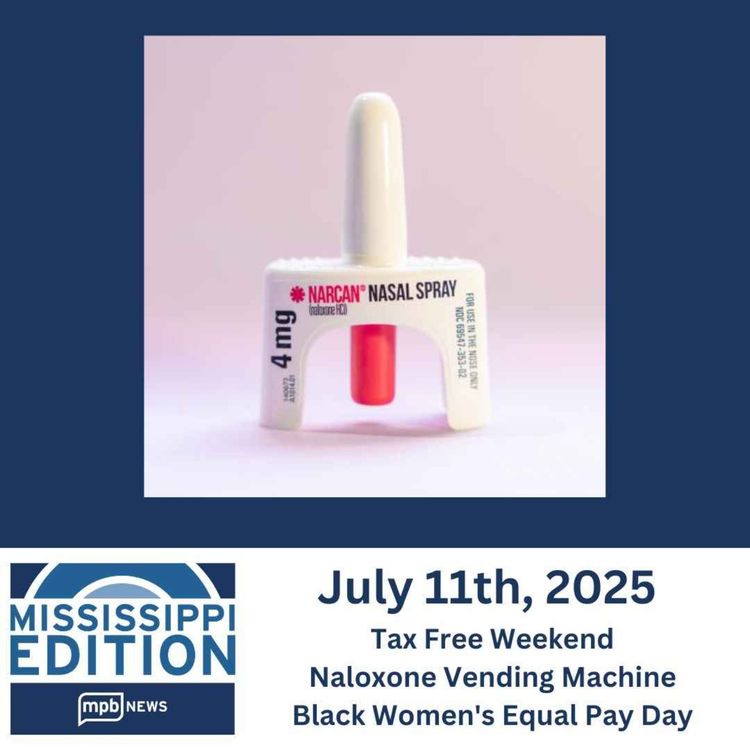cover art for 07/11/2025: Tax Free Weekend | Naloxone Vending Machine | Black Women's Equal Pay Day