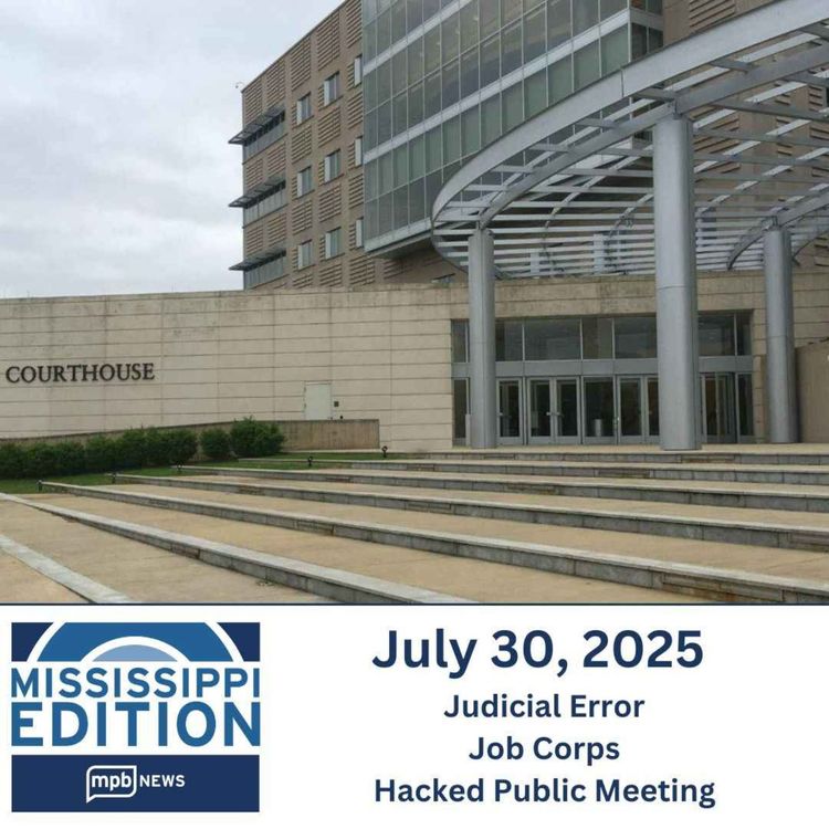 cover art for 07/30/2025: Judicial Error | Job Corps | Hacked Public Meeting